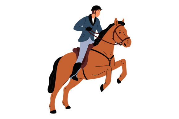 Jockey Riding Racehorse: An Equestrian Ride in Motion