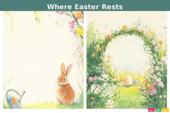 When Easter Soft Writing Pages: A Quiet Design Asset